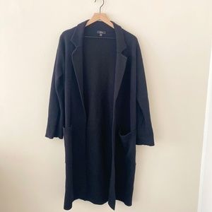 J Crew Ella Open-front Long Sweater-blazer